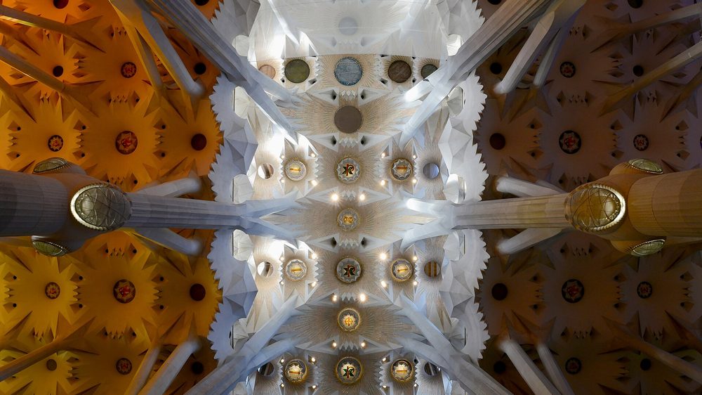 The Sagrada Familia is best seen in shoulder season