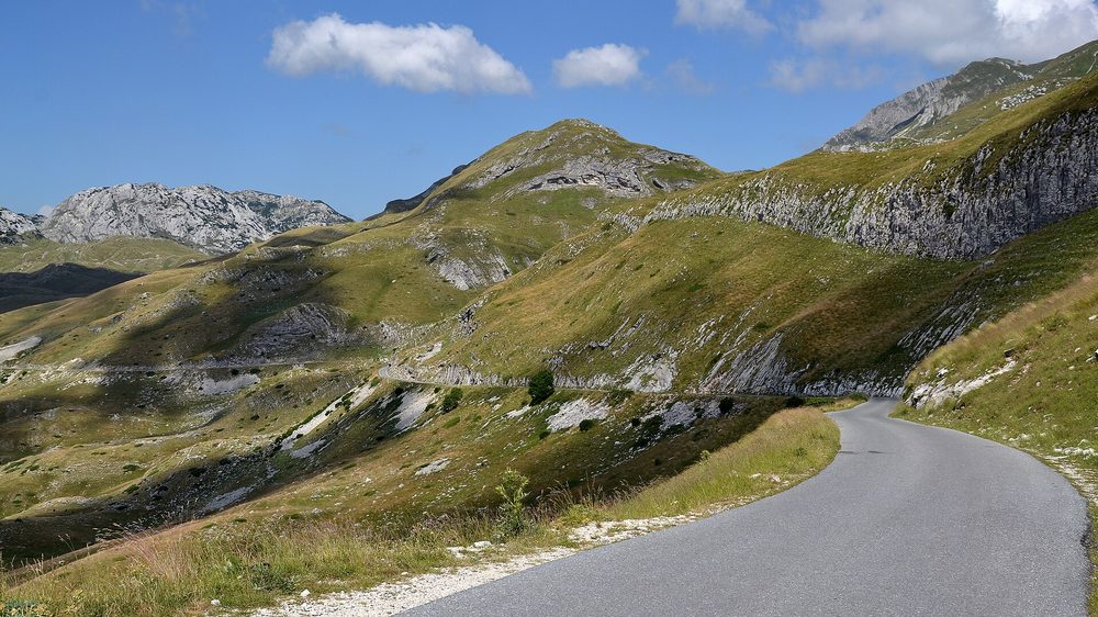 Durmitor National Park draws skiers in a Montenegro winter