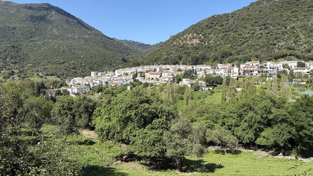 A white village shows the best time to visit Andalusia in winter