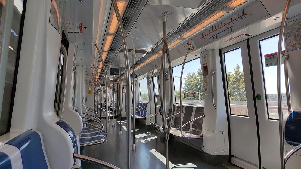 The Barcelona metro is the fastest way around the city
