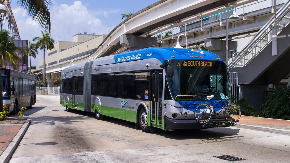 Riding a Miami transit bus across the city without a car