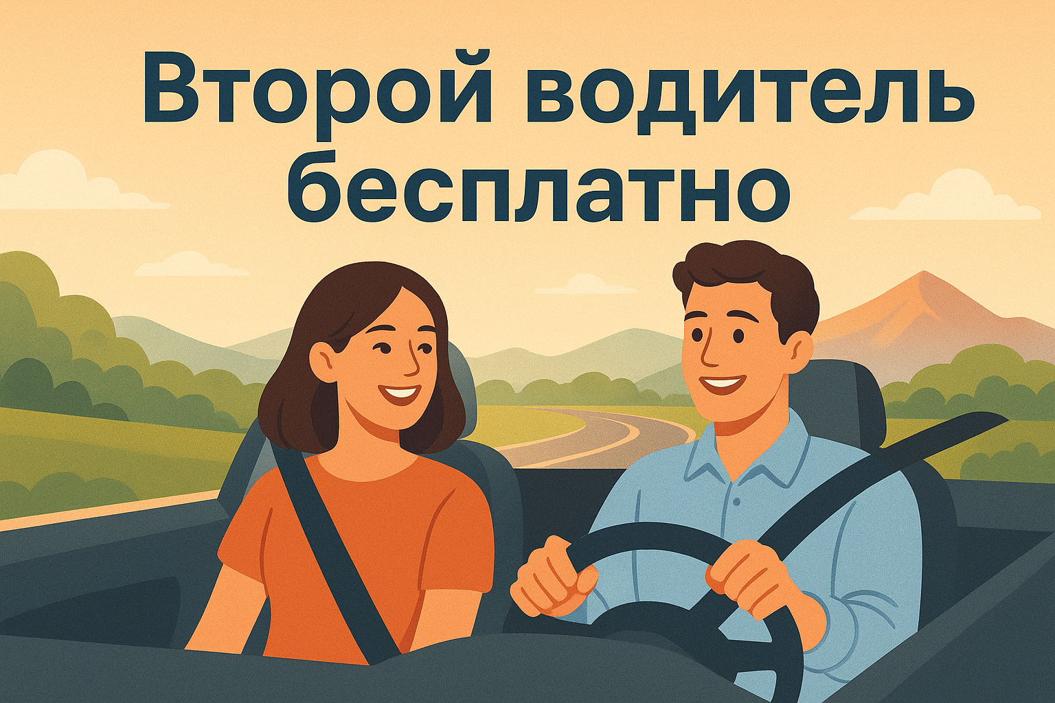 Второй водитель бесплатно